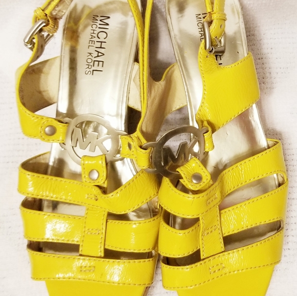 Michael Kors cork wedges 8M - Picture 2 of 5